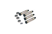 4 PACK GROUND ANCHOR BOLTS 6MM BALL BEARING CAPS