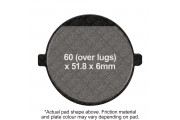 M/C DISC PAD SET - (5)