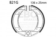 EBC GROOVED BRAKE SHOE SET