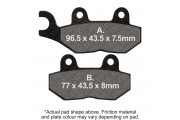 DOUBLE H SINTERED STREET PAD