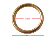 Exhaust Gaskets Copper OD 46mm ID 37mm Thickness 5mm