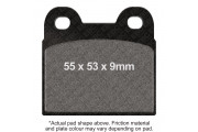 EBC V PAD SEMI SINTERED PAD SET