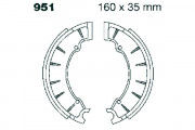 EBC BRAKE SHOE SET