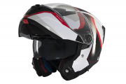 MEDIUM ATOM 2 EMALLA B0 WH/R FLIP FRONT MT HELMETS