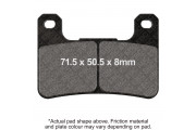 DOUBLE H SINTERED STREET PAD