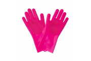 MUC-OFF PINK SCRUBBER GLOVE S