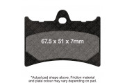 DOUBLE H SINTERED STREET PAD