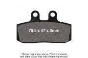 M/C DISC PAD SET - DMX  BLACK