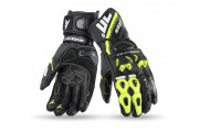 GLOVE SD-R12 RACING BK/YEL MED SUMMER LONG 70 DEGREE