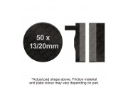 M/C DISC PAD SET-DMX