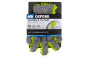 MICROFIBER NOODLE WASH GLOVE GREEN OXFORD