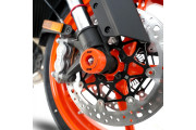 Fork Protectors (ORANGE) KTM 790 Duke '18- / 890R Duke / 99