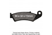 MOTORCYCLE DISC PAD SET