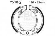 EBC GROOVED BRAKE SHOE SET (5)