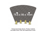 M/C DISC PAD SET - E391
