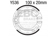 Plain Motorcycle Replacement Brake Shoes