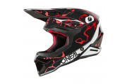Small O'Neal 1SRS Helmet SPLASH V.26 black/red(55/56)