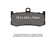 DOUBLE H SINTERED STREET PAD