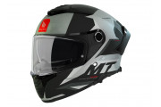 XL MT THUNDER 4 EXEO C2 TI/BK FULL FACE GLOSS TITANIUM BLACK