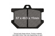 M/C DISC PAD SET -DMX
