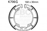 EBC GROOVED BRAKE SHOE SET (5)