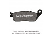 M/C DISC PAD SET - DMX