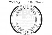 EBC GROOVED BRAKE SHOE SET