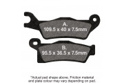 M/C SINTERED DISC PAD SET