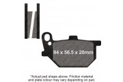 M/C DISC PAD SET - DMX
