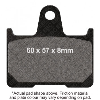 DOUBLE H SINTERED STREET PAD