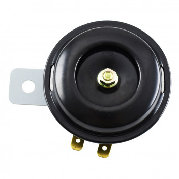 Hi Level Horn 6 Volt DC Black Outer ? 75mm