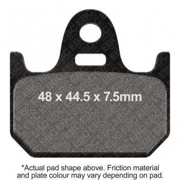 M/C DISC PAD SET - DMX