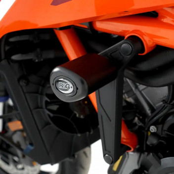 No-cut Aero Frame Sliders KTM 1390 Super Duke R (Evo) '24-