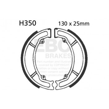 EBC BRAKE SHOE SET (5)