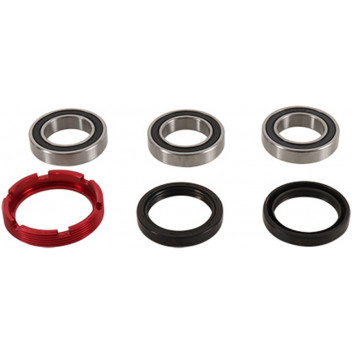 REAR WHEEL BEARING KIT CR125/250 00-07 WITH CASTLE NUT PIVOT