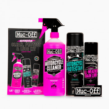 Muc-Off Motorcycle Clean Protect & Lube Kit
