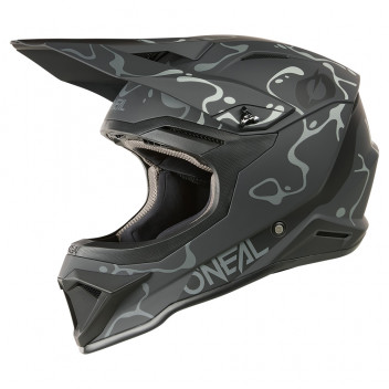 Xtra Small O'Neal 1SRS Helmet SPLASH V.26 black/gray(53/54)