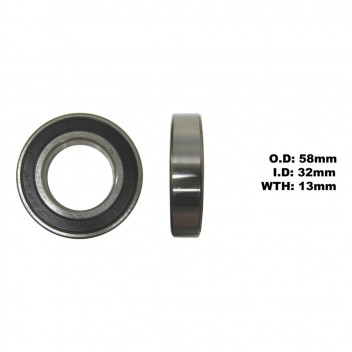 Bearing Koyo/JTEKT 60/32DDU(ID 32mm x OD 58mm x W 13mm)