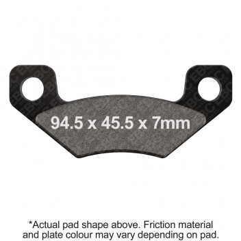MOTORCYCLE DISC PAD SET