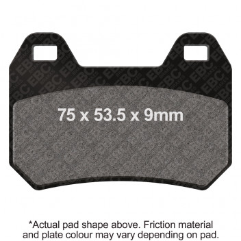 DOUBLE H SINTERED STREET PAD