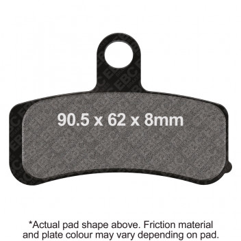 DOUBLE H SINTERED STREET PAD