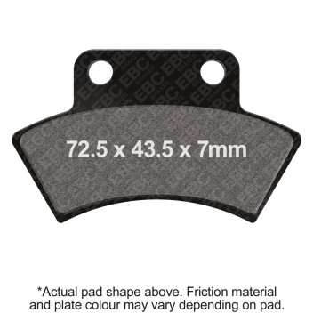 MOTORCYCLE DISC PAD SET