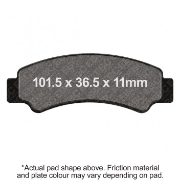 EBC Organic Motorcycle Pad