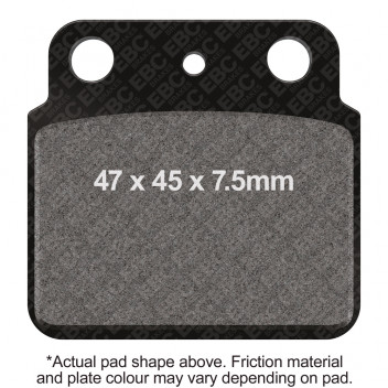 MOTORCYCLE DISC PAD SET