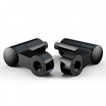 MIRROR EXTENDORS PAIR BK