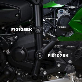 Frame Plugs (set of 5) Kawasaki H2 SX '18-