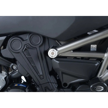 Frame Plug silver aluminium (single plug) Ducati Diavel 12