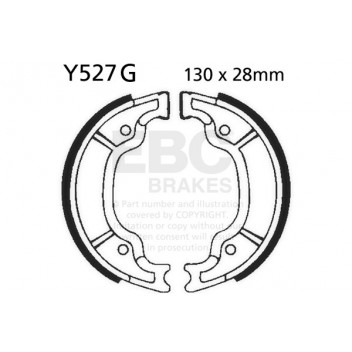 EBC BRAKE SHOE SET (5)