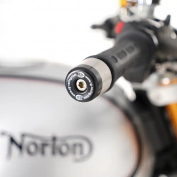 Bar End Sliders Husqvarna Nuda Norton Commando 961 Sport '