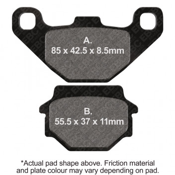 R Series Heavy Duty Sintered Pads